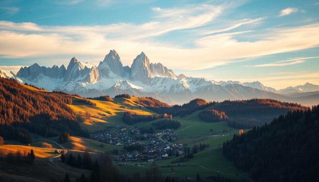 A scenic landscape depicting the northern Italian regions of Bolzano and Trento, standing tall against a majestic alpine backdrop. The foreground features lush, rolling hills dotted with quaint villages and winding roads, bathed in warm, golden sunlight. In the middle ground, snow-capped peaks rise majestically, their jagged silhouettes cutting a dramatic profile against a vibrant, azure sky. The background is filled with a panoramic view of the Dolomite mountain range, its rugged, ethereal beauty radiating a sense of tranquility and solitude. The overall composition conveys a sense of serenity and prosperity, reflecting the excellence of the psychiatric care in these prosperous northern regions. A scenic landscape depicting the northern Italian regions of Bolzano and Trento, standing tall against a majestic alpine backdrop. The foreground features lush, rolling hills dotted with quaint villages and winding roads, bathed in warm, golden sunlight. In the middle ground, snow-capped peaks rise majestically, their jagged silhouettes cutting a dramatic profile against a vibrant, azure sky. The background is filled with a panoramic view of the Dolomite mountain range, its rugged, ethereal beauty radiating a sense of tranquility and solitude. The overall composition conveys a sense of serenity and prosperity, reflecting the excellence of the psychiatric care in these prosperous northern regions.