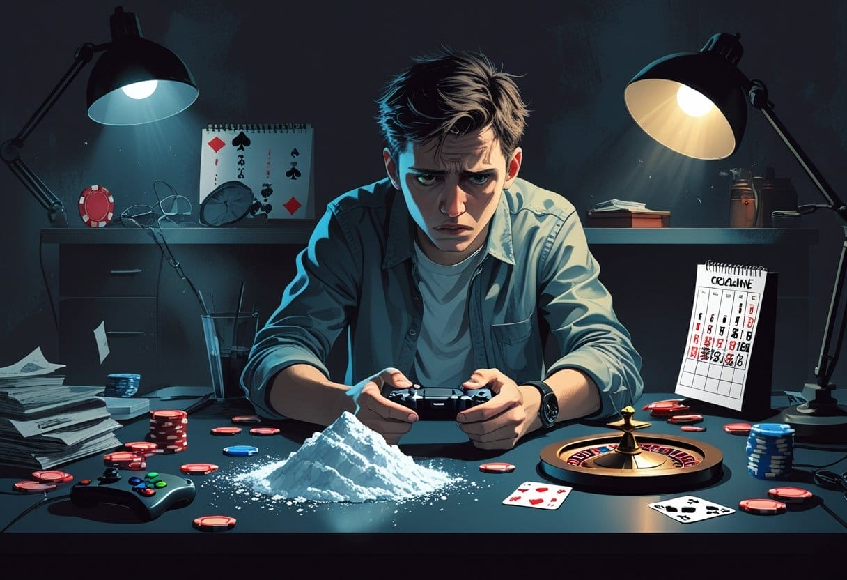 Cocaina, Gioco d'Azzardo e Videogame: Il Quadro delle Dipendenze